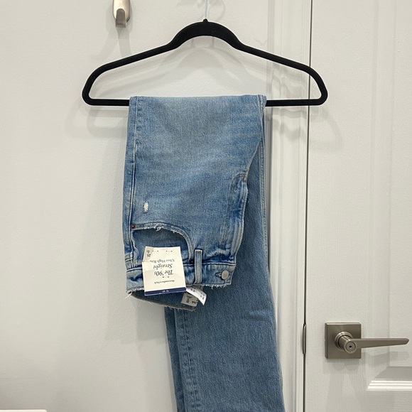 Abercrombie Womens 90’s Straight Ultra High Rise Jeans 25 / 0s - Picture 6 of 7